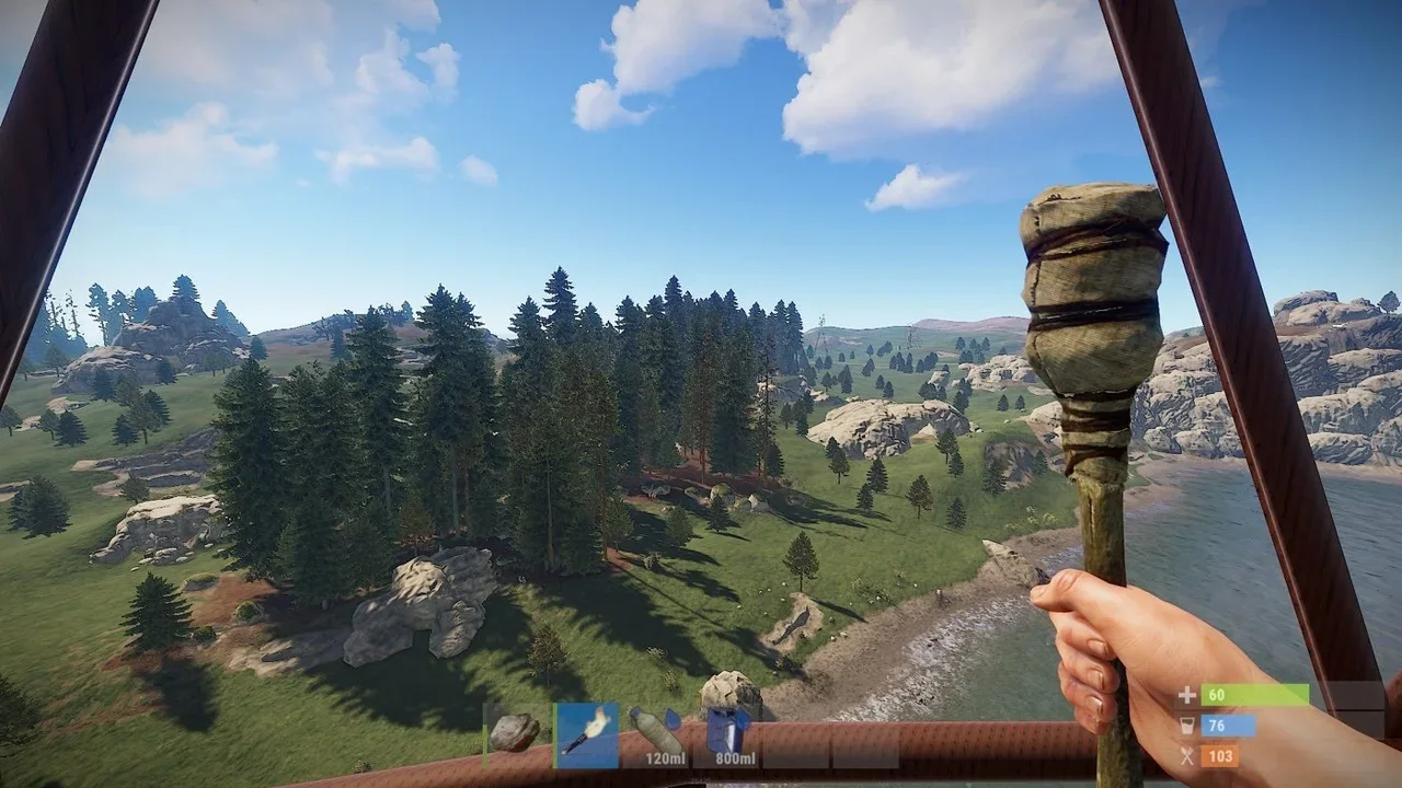 Rust gameplay screenshot from IGN