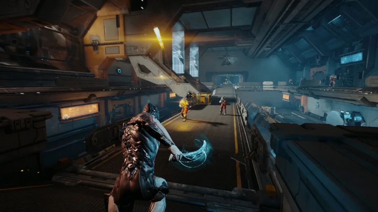Warframe gameplay screenshot from IGN